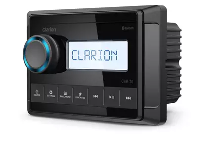 CMM-20 merisoitin, 2 vyöhykettä, LCD-näyttö - Clarion Marine Soittimet - 010-03223-00 - 2