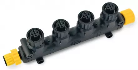 CZone NMEA 2000 4-Way T Piece Bulk 5 pieces (Retail: 270104) - NMEA2000 osat - 80-911-0048-00 - 1
