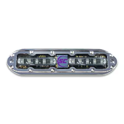 SCM10 Ultra blue 316L SS underwater light - Shadow-Caster - SCM-10-UB-20 - 1