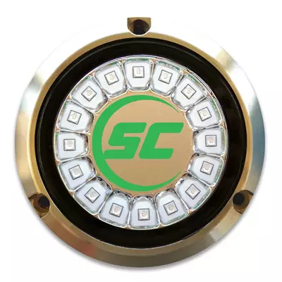 SCR 16 Series Green undewater light - Shadow-Caster - SCR-16-AG-BZ-10 - 1