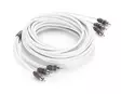 XMD-WHTAIC3-25 RCA-kaapeli, 3-kanavainen, 7,6 m - JL Audio Marine Tarvikkeet - 010-13670-00 - 1