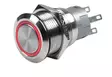 CZone RST-painonappi, hetkellinen, punainen LED - CZone kytkimet ja kytkinpanelit - 80-911-0060-00 - 1