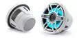 M6 8" merisubwoofer, Sport White/White RGB, 4 ohm - JL Audio Marine Subbarit - 010-03081-00 - 5