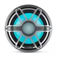 M6 8" merisubwoofer, Sport Gunmetal/Titanium RGB, 4 ohm - JL Audio Marine Subbarit - 010-03082-00 - 8