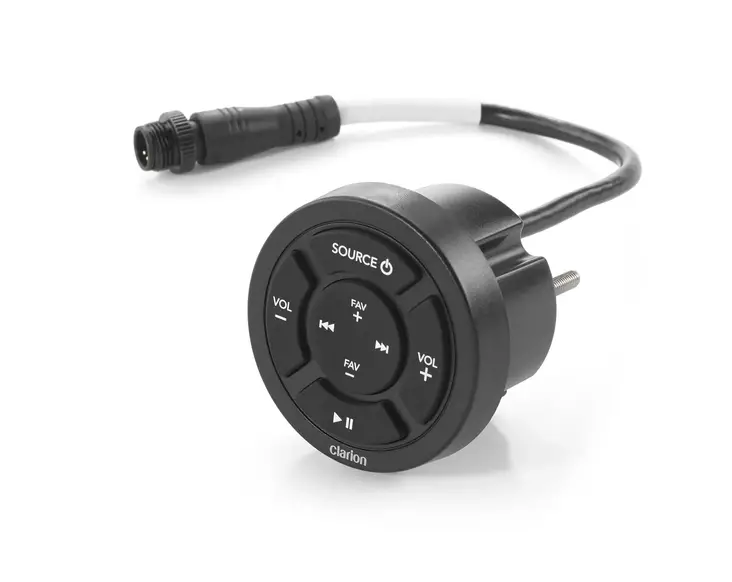 CMR-10 merikaukosäädin, pyöreä, ilman näyttöä - Clarion Marine Soittimet - 010-03226-00 - 1