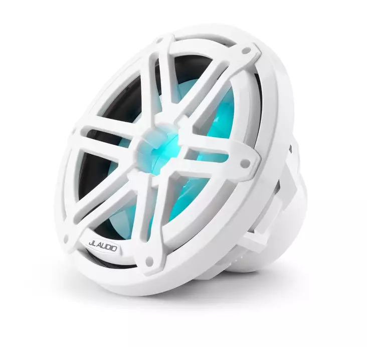 M3 10" upotettava meribassokaiutin, Sport Gloss White / RGB - JL Audio Marine Subbarit - 010-03265-00 - 1