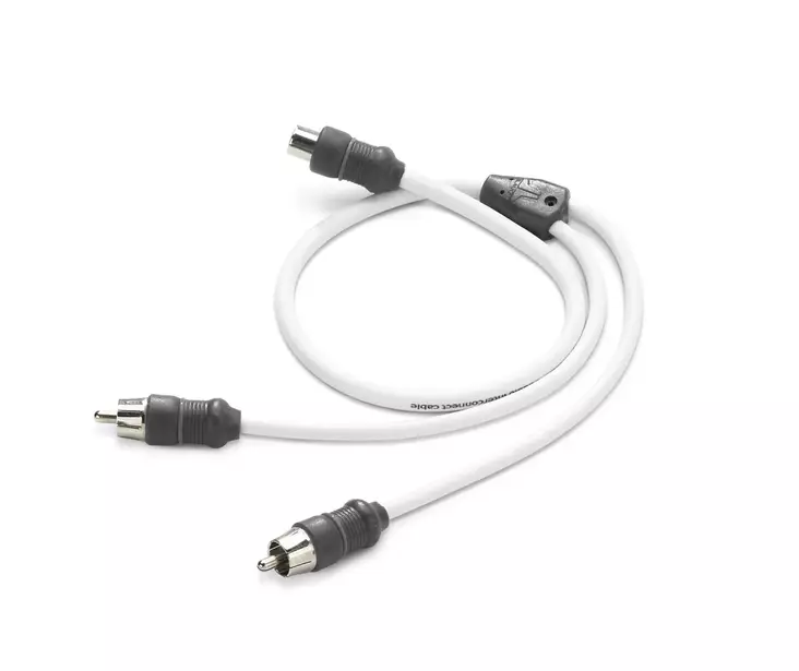 XMD-WHTAICY-1F2M RCA Y-haaroituskaapeli, 1 naaras - 2 uros - JL Audio Marine Tarvikkeet - 010-13552-00 - 1