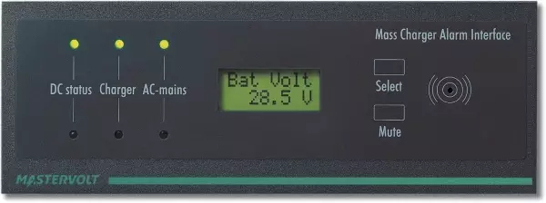 Mastervolt GMDSS remote panel - Akkulaturien lisätarvikkeet - 70400050 - 1