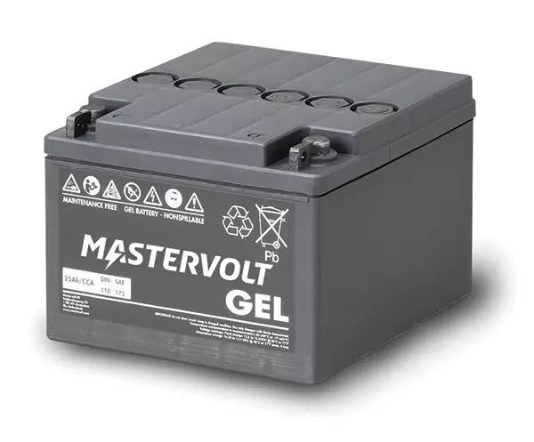 Mastervolt MVG Gel Battery 12/25Ah - Mastervolt GEL Akut - 64000250 - 1
