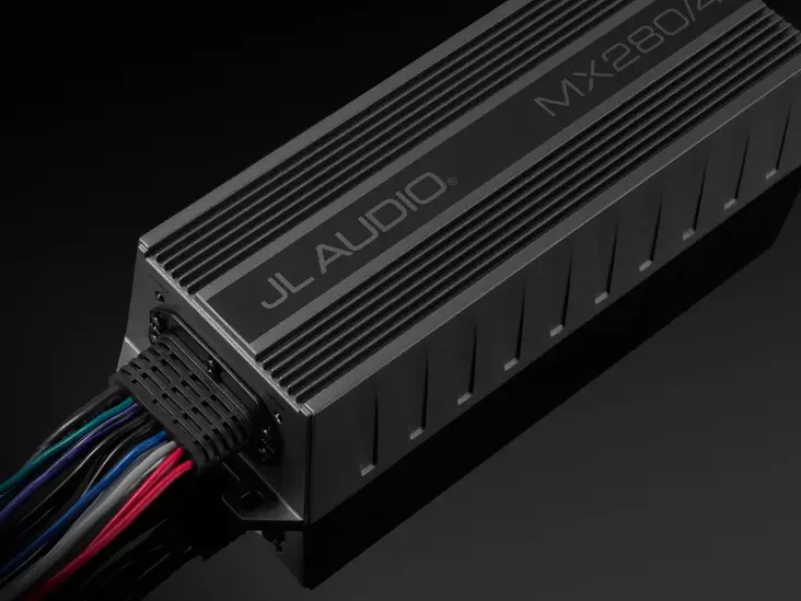 MX280/4 4-kanavainen merivahvistin, 280 W - JL Audio Marine Soittimet - 010-03105-00 - 1