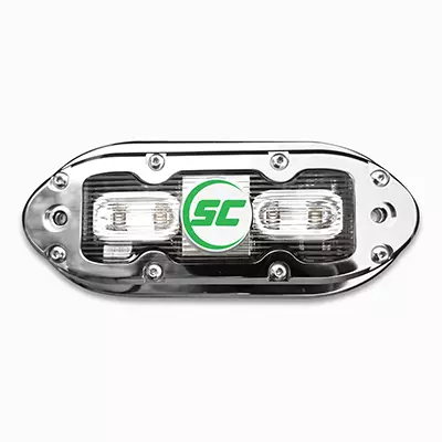 SCM4 Green 316L SS underwater light - Shadow-Caster - SCM-4-AG-20 - 1