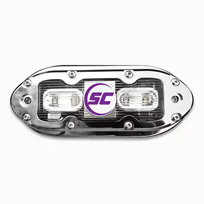 SCM4 Ultra blue 316L SS underwater light - Shadow-Caster - SCM-4-UB-20 - 1