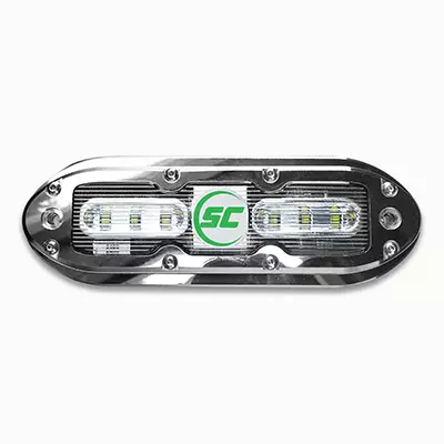 SCM6 Green 316L SS underwater light - Shadow-Caster - SCM-6-AG-20 - 1