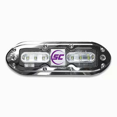 SCM6 Ultra blue 316L SS underwater light - Shadow-Caster - SCM-6-UB-20 - 1