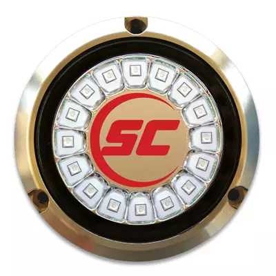 SCR 16 Series Red undewater light - Shadow-Caster - SCR-16-CR-BZ-10 - 1