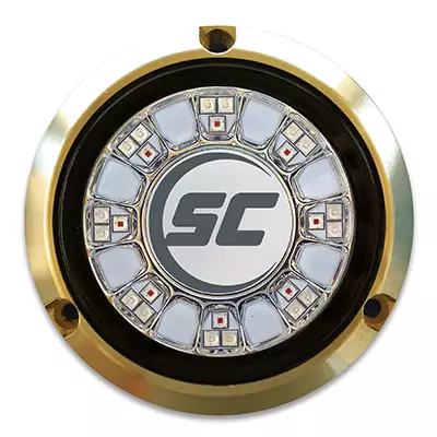 SCR 24 Series White undewater light - Shadow-Caster - SCR-24-GW-BZ-10 - 1