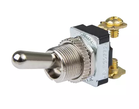 BEP Switch Toggle Off-On Single Pole 10A 12V #6-32 Terminal Screws (Long) - Vipukytkimet - 1002021 - 1