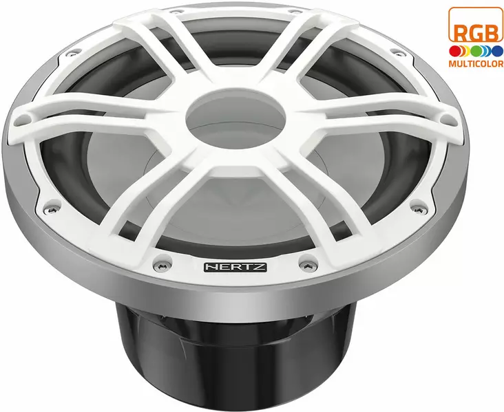 HMS 10 S4-LD-SW.1-10"- 4Ohm MAR.SPORT SUB SL-WH - Hertz Marine Audio Subbarit - 78035451 - 1