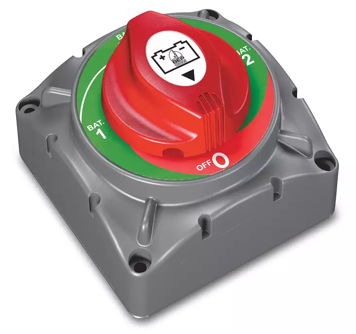 BEP Battery Selector Switch 1-2-Both-Off 48V Max. 350A Continuous - Sähköiset pääkytkimet - 721 - 1