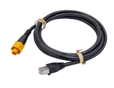 Ethernet adapter: RJ45 M to 5 pin yellow M 1.8 (6ft) - Simrad Ethernet verkko - 000-16168-001 - 1