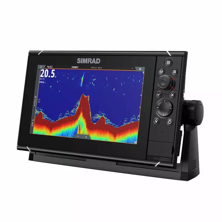 NSS9 evo3S Maailmanlaajuisella peruskartalla - Simrad NSS Evo3/S - 000-15405-001 - 1