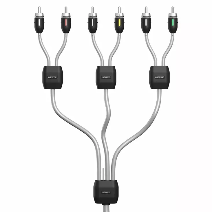 HMLC6 3 -6CH STEREO RCA CABLE 100cm (3 ft.) -  - 78430022 - 1