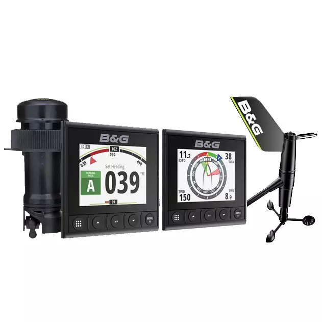 Triton² Dual Display Speed / Depth / Wind Instrument pack (Wireless) - B&G Triton2 - 000-14957-002 - 1