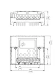 FOX-260 LI LCD säädin 20A 12/24V - Aurinkopanelien lataussäätimet - 13800265 - 4