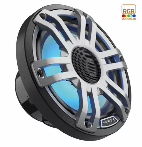 HMX 6.5 S-LD-G-6.5"4Ohm SPORTS COAX RGB LED SET - Hertz Marine Audio Kaiuttimet - 78040315 - 1
