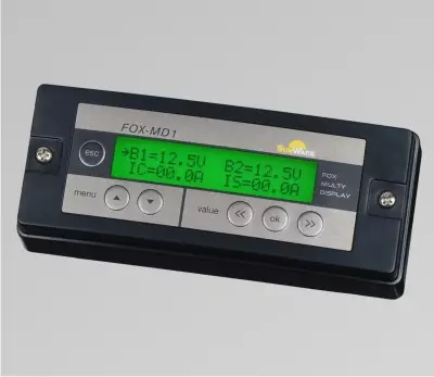 FOX-MD1 LCD lisänäyttö - Aurinkopanelien lataussäätimet - 13801015 - 1