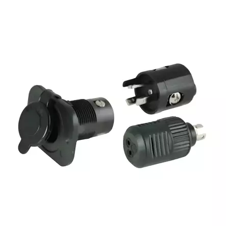 Marinco Trolling Motor Plug And Receptacle with 6 Gauge Adapter - Akkutarvikkeet - 12VCP6 - 1