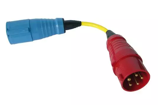 Adapteri 32A 3-vaihe --> 1-vaihe - Maasähkökaapelit - 70036 - 1