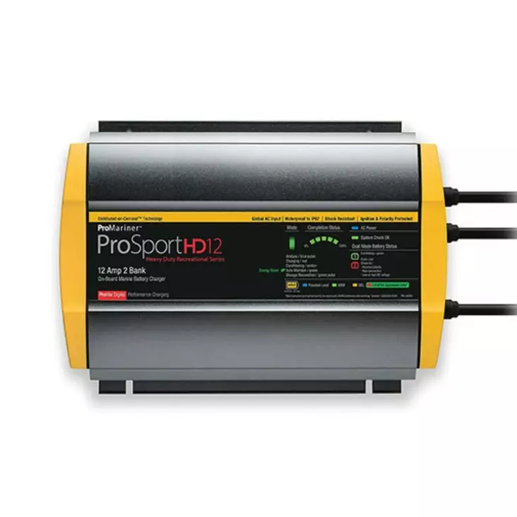 ProMariner ProSportHD 12 Global Battery Charger (12V 12A 2 out) - Promariner Prosport akkulaturit - 44026 - 1