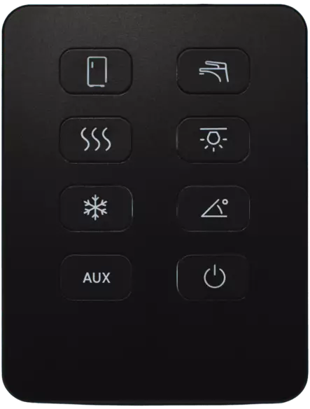 KEYPAD 8 BUTTONS BLACK - Simarine - SK8 - 1