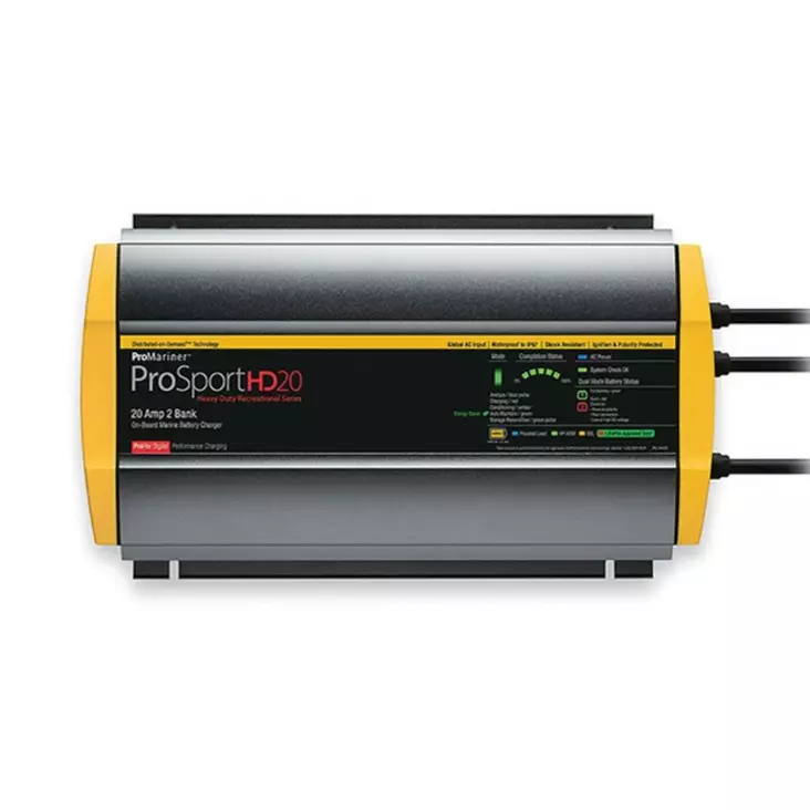 ProMariner ProSportHD 20 Global Battery Charger (12V 20A 2 out) - Promariner Prosport akkulaturit - 44028 - 1