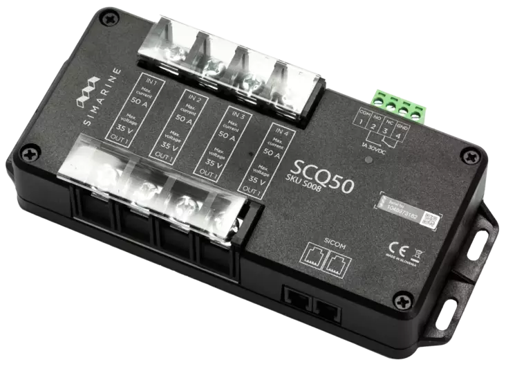 SCQ50 QUADRO SHUNT 4x50A - Simarine - S008 - 1