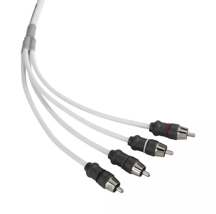 4-kanavainen RCA-välijohto - JL Audio Marine Tarvikkeet - 4CHANRCA - 1