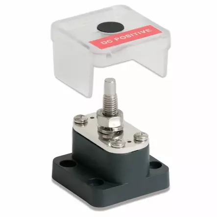 BEP Insulated Studs Pro Installer Single 1x8mm With Power Tapping Plate 4x4mm Terminal Screws (Bulk) - Kytkentäpultit - IST-8MM-1SPT-B - 2