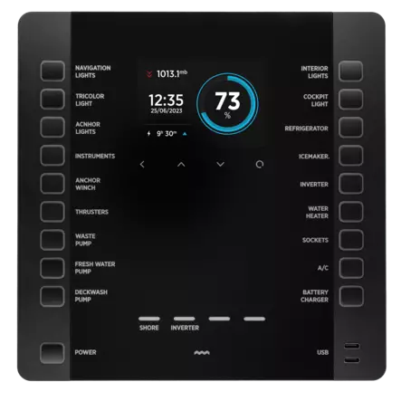 NEREIDE 2 Control Unit - Simarine valvonta- ja hallintalaitteet - NE2-210-B - 2