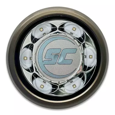 SC3 Series anodized thru-bolt Blue - Shadow-Caster - SC3-BB-ALTB - 1