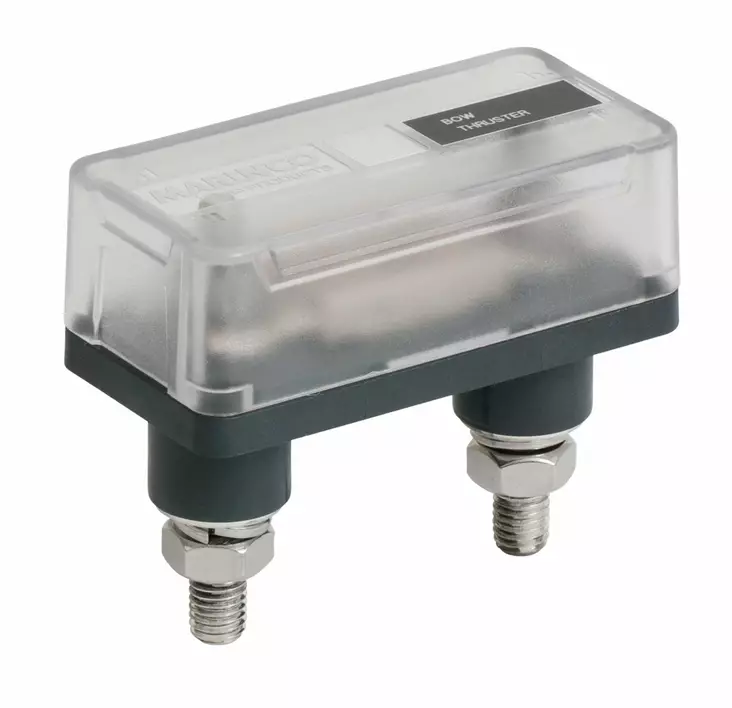 BEP Fuse Holder ANL 35A-500A 50VDC Through Panel Stud Terminal 10mm (3/8") (Bulk) - Sulakepohjat - 778-ANLTP-B - 1