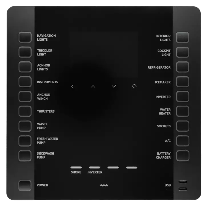 NEREIDE 2 Control Unit - Simarine valvonta- ja hallintalaitteet - NE2-210-B - 1