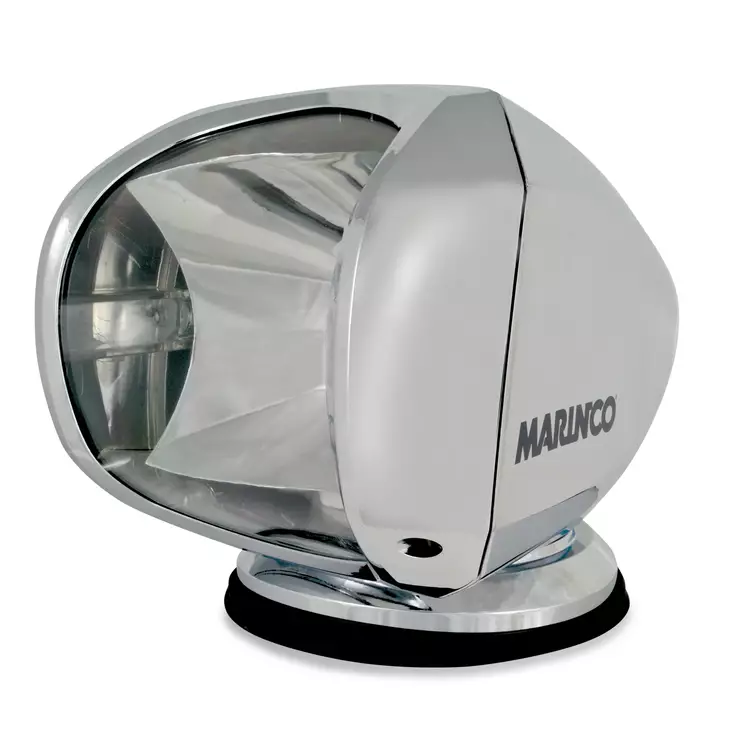 Marinco Spotlight 100W 12V/24V Chrome including Remote SPLR-2 - Valonheittimet/Hakuvalot - SPL-12C - 1