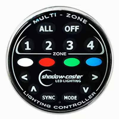 Add-On or Replacement 4 Zone Dash Remote - Shadow-Caster - SCM-ZC-REMOTE - 1