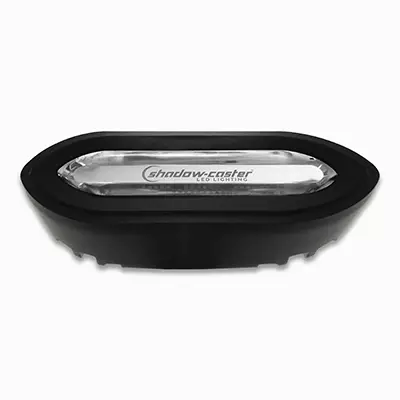 Black Housing Diffused 24 watt Flush Mount Spreader Light Tri-Color - Shadow-Caster - SCM-SLF-WBR-BK - 2