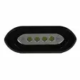 60 degree 4 LED high intensity white spotlight. Flush mount black housing with Dimming - Shadow-Caster - SCM-SLF4X-GW-BK - 1