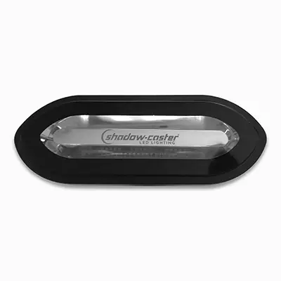 Black Housing Diffused 24 watt Flush Mount RGBW Spreader Light - Shadow-Caster - SCM-SLF-CC-BK - 1