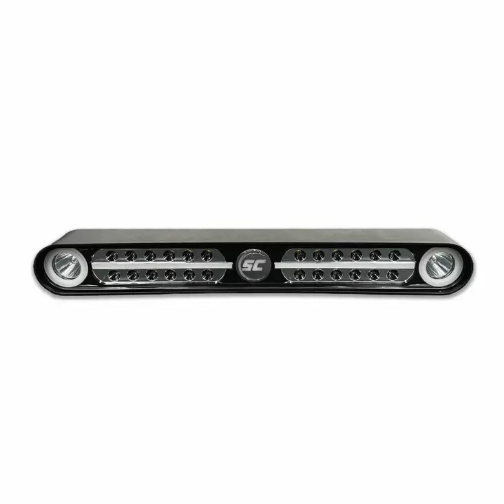 Reverse Mounted 20" Black Dual Optic Light Bar with Flood and Spot - Shadow-Caster - SCM-EAGLE-RAY-R-BK - 1