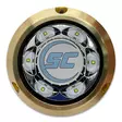 SC3 Series bronze surface mount Blue - Shadow-Caster - SC3-BB-BZSM - 1