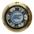 SC3 Series bronze surface mount Blue/White - Shadow-Caster - SC3-BW-BZSM - 1